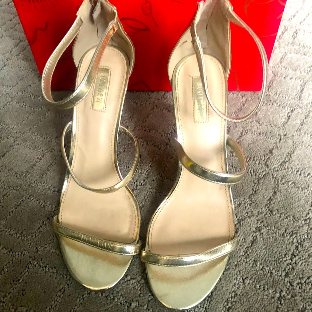 Gold Stilettos
